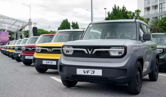 Từ hôm nay, ngày 1/3/2025, ô tô điện tại Việt Nam phải đóng lệ phí trước bạ