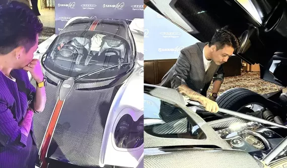 McLaren Elva gần 200 tỷ đồng mới ra biển số, Minh "Nhựa" lại đi xem mắt Pagani Utopia