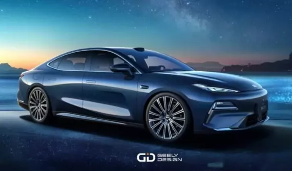 Cận cảnh Geely Galaxy Starshine 8 EM mới ra mắt tại hàng xóm của Việt Nam