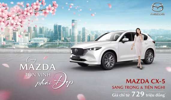 THACO AUTO dành nhiều ưu đãi đặc biệt cho phái đẹp trong tháng 3