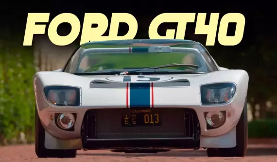 Xe đua Ford GT40 Roadster siêu hiếm lại được mang ra đấu giá