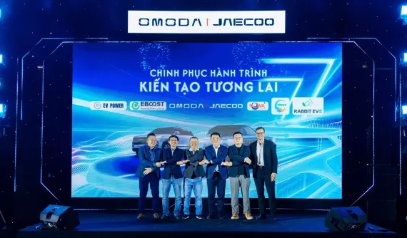 Omoda & Jaecoo Việt Nam phát triển hệ thống trạm sạc xe điện trên toàn quốc