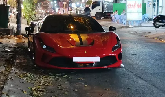 Siêu xe Ferrari F8 Tributo độ Novitec của đại gia Tp.HCM tái xuất