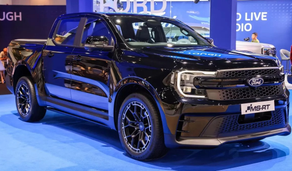 Ford Ranger MS-RT - xe bán tải đậm chất xe đua với gầm hạ thấp 40 mm và động cơ V6 mạnh mẽ