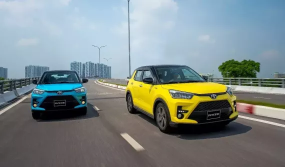 Toyota Raize chính thức tăng giá lên 510 triệu đồng, không còn rẻ nhất phân khúc SUV hạng A
