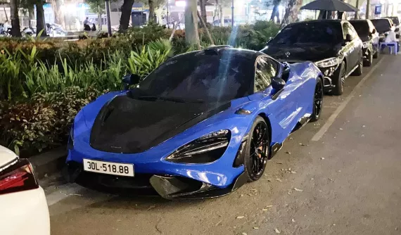 Siêu xe giới hạn McLaren 765LT từng của đại gia bí ẩn Jacky mang biển số hơn 200 triệu đồng