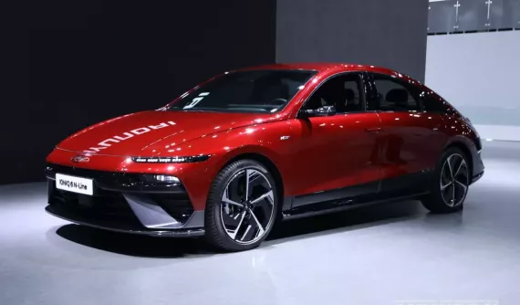 Vén màn Hyundai Ioniq 6 2025: Thiết kế cải tiến, thêm phiên bản N Line thể thao hơn