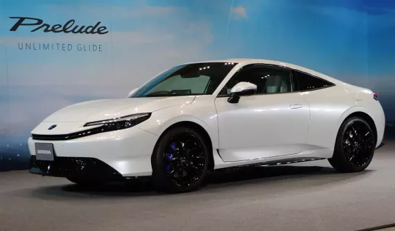 Ngắm thiết kế "bằng xương, bằng thịt" tuyệt đẹp của Honda Prelude, nội thất như Civic