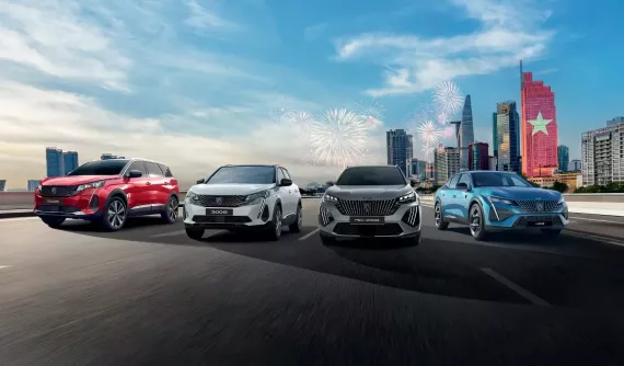 Peugeot ưu đãi đến 85 triệu đồng mừng đại lễ