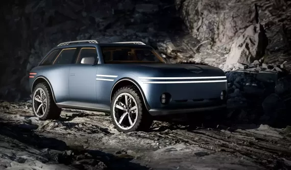 Genesis X Gran Equator trình làng với thiết kế viễn tưởng và nội thất hoài cổ