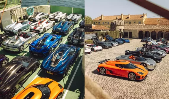 Hàng chục siêu xe Koenigsegg tham dự sự kiện đặc biệt