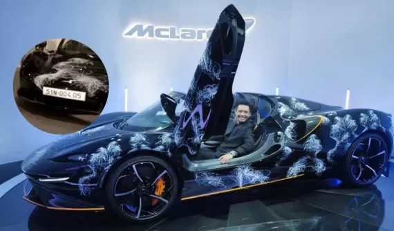 Minh "Nhựa" bật mí siêu phẩm McLaren Elva gần 190 tỷ đồng sẽ dạo phố sáng nay