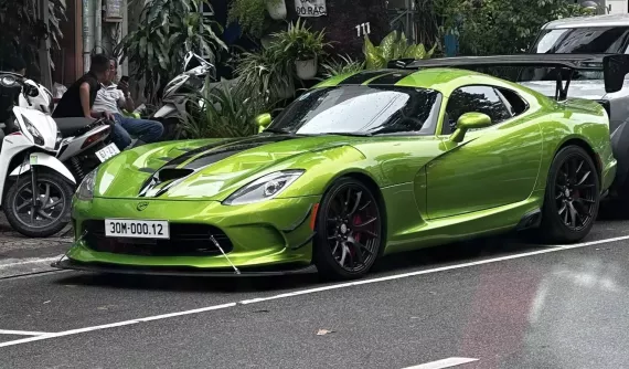 Dodge Viper ACR độc nhất Việt Nam bất ngờ tái xuất sau 1 năm ẩn cư tại nơi này