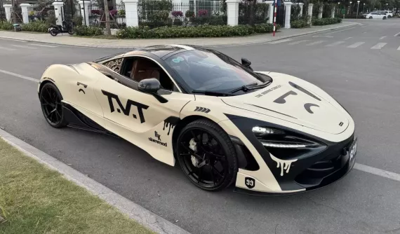McLaren 720S độ body kit TopCar Design khác biệt trong màu áo mới