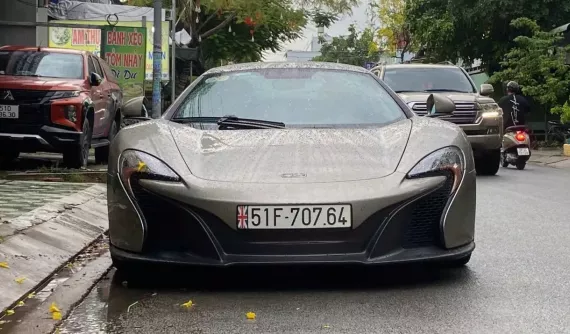 Siêu xe mui trần McLaren 650S Spider MSO của tỷ phú USD Việt Nam tái xuất
