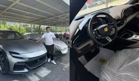 Lộ ảnh siêu xe gầm cao Ferrari Purosangue đầu tiên về Việt Nam dành cho khách hàng, giá phải trả hơn 40 tỷ đồng
