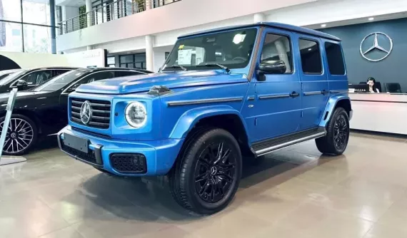 Cận cảnh Mercedes-Benz G-Class không tốn 1 giọt xăng nào tại Việt Nam, giá từ 8,68 tỷ đồng