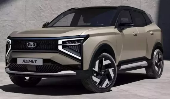 Vén màn Azimut - xe hoàn toàn mới đầu tiên của thương hiệu Lada sau hàng thập kỷ