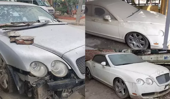 Những chiếc xe siêu sang Bentley có số phận "bi đát" tại Việt Nam: Có xe như sắt vụn