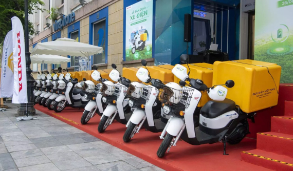 Honda bàn giao 205 xe điện Honda Benly e: cho Bưu điện Việt Nam