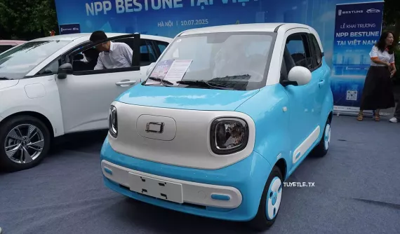 Bestune khai trương showroom đầu tiên tại Việt Nam, bán ô tô điện có giá chỉ 199 triệu đồng