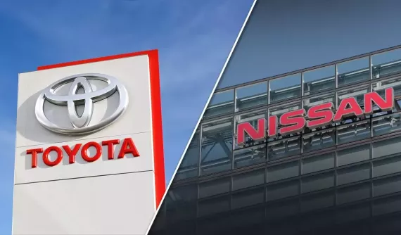 Toyota đạt doanh số kỷ lục trong khi Nissan lao đao