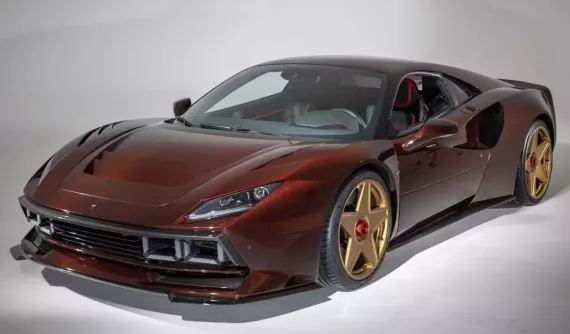 Cận cảnh Ferrari 288 GTO vừa cổ điển pha chút hiện đại trong diện mạo của Ferrari F8