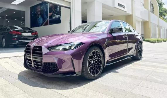 BMW M3 Competition xDrive đầu tiên ở Tp.HCM, màu sơn không đã đắt hơn VinFast VF3