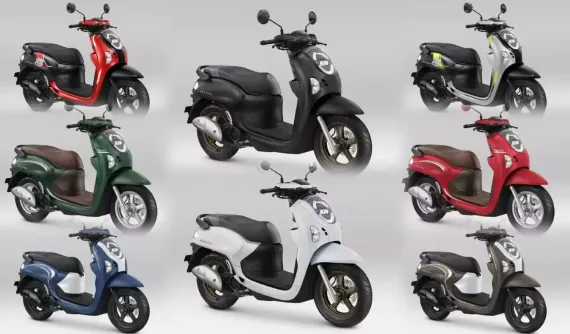 Honda Scoopy 2025 được đăng ký bản quyền kiểu dáng tại Việt Nam