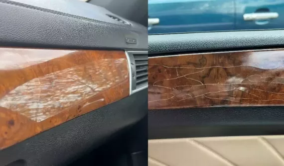 Loạt chủ xe Mercedes-Benz kiện hãng vì ốp gỗ bên trong nội thất bị nứt