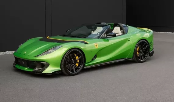 Chi tiết siêu xe giới hạn Ferrari 812 Competizione Aperta sau khi qua bàn tay của Novitec