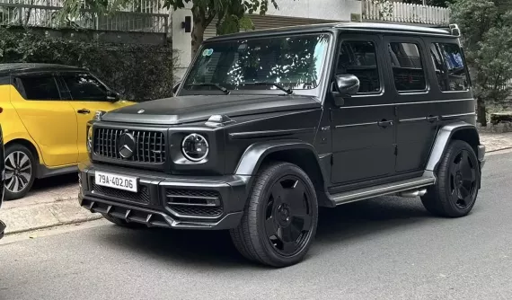 Mercedes-AMG G63 lên gói độ TopCar đẹp mắt ở Tp.HCM