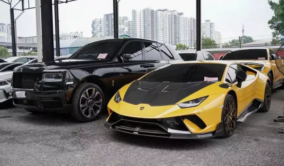 Hơn 250 chiếc xe sang và siêu xe đã bị tịch thu tại quốc gia Đông Nam Á này trong 2 tháng qua