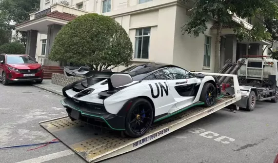 McLaren Senna của doanh nhân Việt xuất hiện tại Hà Nội