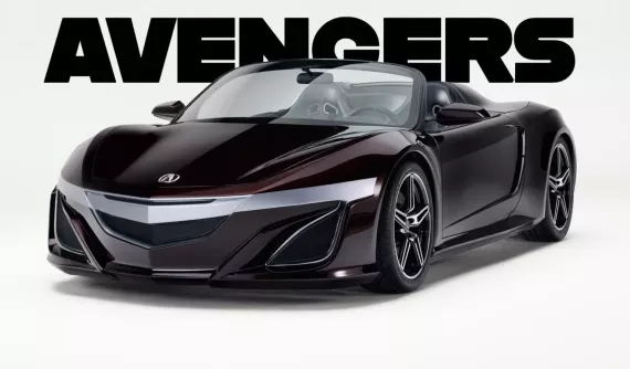 Cận cảnh Acura NSX Roadster độc nhất vô nhị của Iron Man