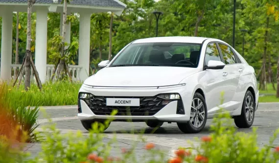 Xe Hyundai giảm doanh số, Accent bán chưa được 600 chiếc trong tháng 7/2025