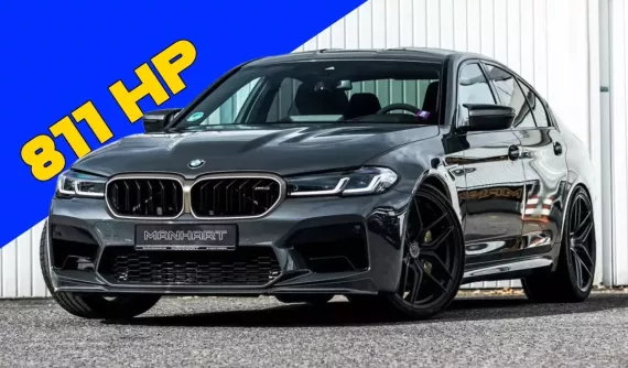 BMW M5 CS của Manhart có thể khiến các xe thể thao hiệu suất cao và siêu xe "hít khói" trên cao tốc