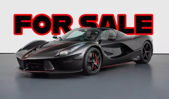 Siêu phẩm Ferrari LaFerrari Aperta hoàn toàn mới này sẽ dành cho bạn nhưng...
