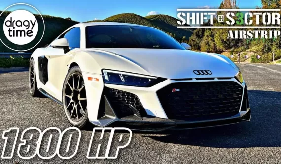 Bạn có đủ can đảm để lái chiếc Audi R8 mạnh 1.300 mã lực?