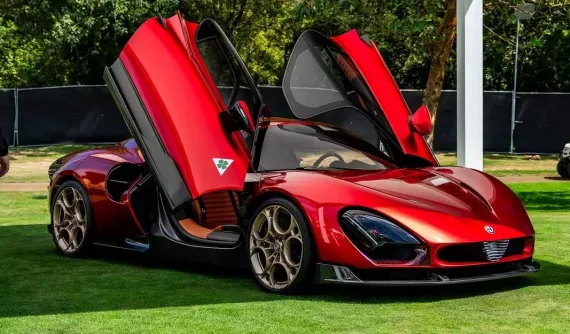 Gặp gỡ Alfa Romeo 33 Stradale: Chiếc xe đẹp nhất thế giới mới ra mắt tại Mỹ, giá dự kiến 1,8 triệu USD