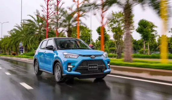 Doanh số SUV hạng A tháng 7/2025: Duy nhất Toyota Raize tăng trưởng