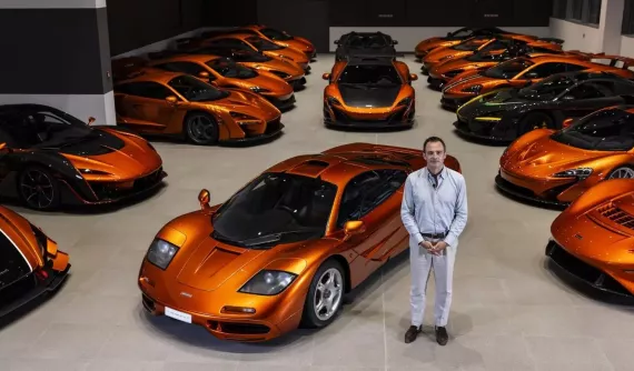 Đi tìm tỷ phú chi ra hơn 70 triệu USD để mua 20 chiếc McLaren của Mansour Ojjeh