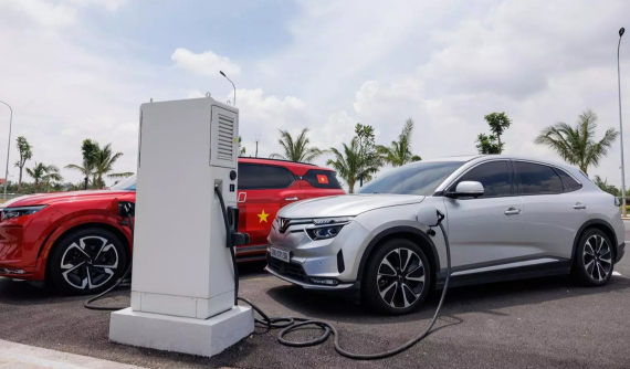 Lộ diện trạm sạc xe điện lớn nhất cả nước