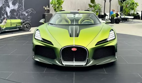 Diện kiến Bugatti Brouillard bằng xương bằng thịt ngoài đời thực, giá dự kiến 30 triệu USD