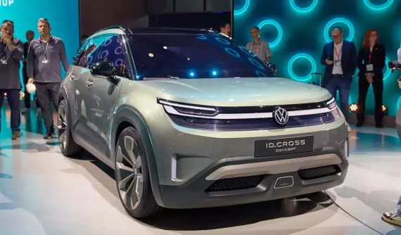 Vén màn ID. Cross - SUV điện cỡ B mới, khắc phục được một điểm yếu lớn của xe Volkswagen
