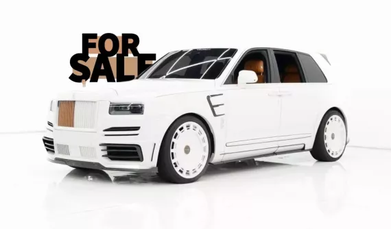 Chào mừng bạn ngắm "bạch công tử" Rolls-Royce Cullinan của Mansory