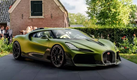 Bugatti Brouillard có giá bán đủ mua 120 chiếc siêu xe Lamborghini Huracan lần đầu ra mắt tại châu Âu