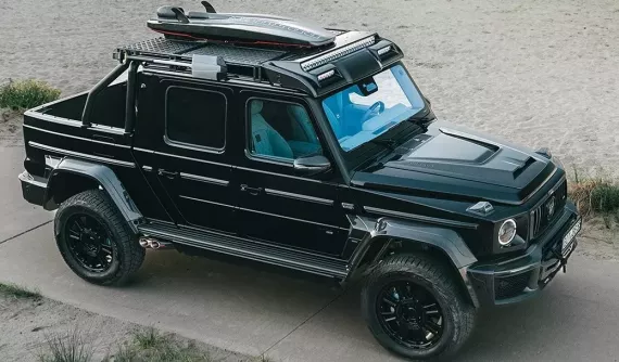 Brabus tiếp tục mổ xẻ Mercedes-AMG G63 theo phong cách xe bán tải, giá về Việt Nam chưa thuế đã 1 triệu USD