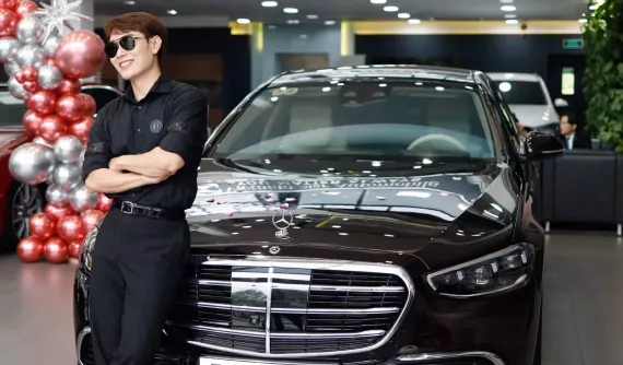 Ca sĩ Trúc Nhân tậu Mercedes-Benz S450L đời mới, giá hơn 6 tỷ đồng