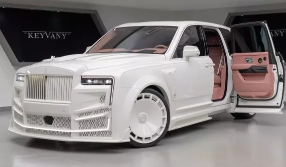 Hãng độ Keyvany lại gây chú ý với "bạch mã" Rolls-Royce Cullinan Series II
